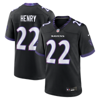 Baltimore Ravens Derrick Henry Nike Black Alternate Game Jersey