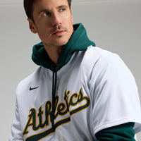 Athletics Nick Kurtz Nike White Home Replica Player Jersey