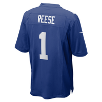 New York Giants Arvell Reese Nike Royal 2026 NFL Draft First Round Pick No. 5 Team Game Jersey