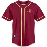 GameDay Greats Cardinal Iowa State Cyclones Lightweight Baseball Jersey