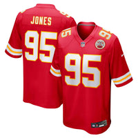Kansas City Chiefs Chris Jones Nike Red Game Jersey
