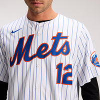 New York Mets Francisco Lindor Nike White Home Limited Jersey