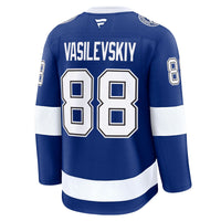 Tampa Bay Lightning Andrei Vasilevskiy Fanatics Blue Home Premium Jersey