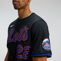 New York Mets Juan Soto Nike Black Alternate Limited Jersey