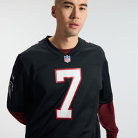 Atlanta Falcons Bijan Robinson Nike Black Throwback Game Jersey