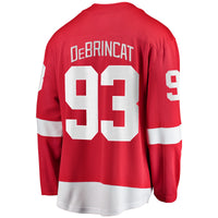 Detroit Red Wings Alex DeBrincat Fanatics Red Home Breakaway Jersey