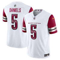 Washington Commanders Jayden Daniels Nike White Vapor F.U.S.E. Limited Jersey