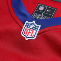 New York Giants Jaxson Dart Nike Red Alternate Century Red Game Jersey