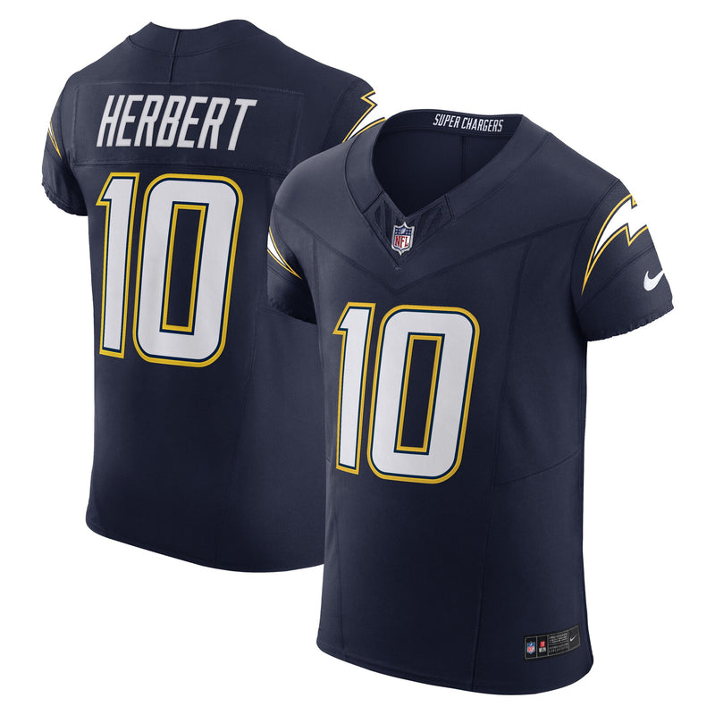 Los Angeles Chargers Justin Herbert Nike Navy Alternate Vapor F.U.S.E. Elite Jersey