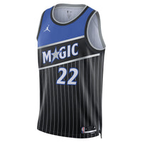Orlando Magic Jordan Brand Statement Edition Swingman Jersey - Black - Franz Wagner