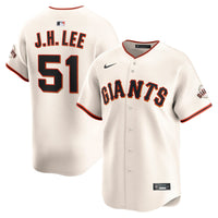 San Francisco Giants Jung Hoo Lee Nike Cream Home Limited Player Jersey