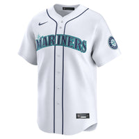 Seattle Mariners Cal Raleigh Nike White Home Limited Player Jersey