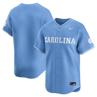 Nike Carolina Blue North Carolina Tar Heels Baseball Limited Jersey