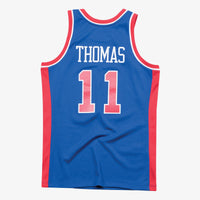 Detroit Pistons Mitchell & Ness Swingman Jersey Road Isiah Thomas 1988-89