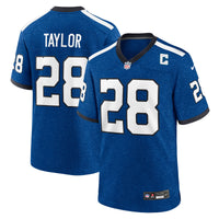 Indianapolis Colts Jonathan Taylor Nike Royal Indiana Nights Alternate Game Jersey