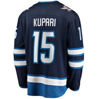 Winnipeg Jets Rasmus Kupari Fanatics Navy Home Premier Breakaway Player Jersey