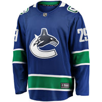 Vancouver Canucks Marcus Pettersson Fanatics Blue Home Breakaway Jersey