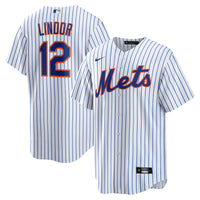 New York Mets Francisco Lindor Nike White Home Replica Player Jersey