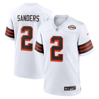 Cleveland Browns Shedeur Sanders Nike White Alternate Game Jersey
