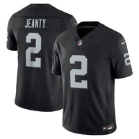 Las Vegas Raiders Ashton Jeanty Nike Black Team Vapor F.U.S.E. Stitched Limited Jersey