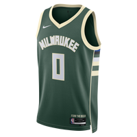 Milwaukee Bucks Nike Icon Swingman Jersey - Green - Brayden Burries