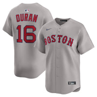 Boston Red Sox Jarren Duran Nike Gray Road Limited Jersey