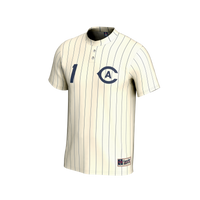 GameDay Greats White UC Davis Aggies Lightweight Collegiate Baseball Fashion Jersey