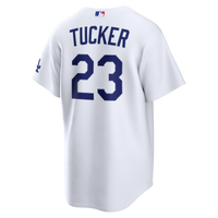 Los Angeles Dodgers Kyle Tucker Nike White Home Stadium Jersey