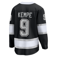 Los Angeles Kings Adrian Kempe Fanatics Black Home Premier Breakaway Player Jersey