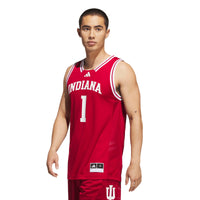 adidas #1 Crimson Indiana Hoosiers Replica Swingman Jersey