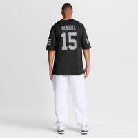 Las Vegas Raiders Fernando Mendoza Nike Black 2026 NFL Draft First Round Pick No. 1 Team Game Jersey