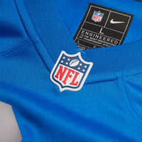 Detroit Lions Nike Blue Alternate Custom Game Jersey