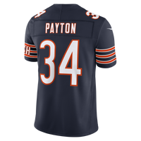 Chicago Bears Walter Payton Nike Navy Vapor F.U.S.E. Stitched Retired Limited Jersey