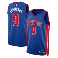 Detroit Pistons Nike Icon Edition Swingman Jersey - Blue - Ausar Thompson