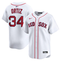 Boston Red Sox David Ortiz Nike White Home Limited Jersey