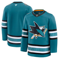 San Jose Sharks Fanatics Teal Home Premium Jersey