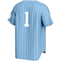 GameDay Greats #1 Carolina Blue North Carolina Tar Heels Lightweight Baseball Jersey