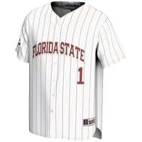 GameDay Greats #1 White Florida State Seminoles Lightweight Baseball Jersey