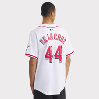 Cincinnati Reds Elly De La Cruz Nike White Home Limited Player Jersey