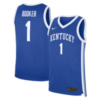 Nike Devin Booker Royal Kentucky Wildcats Road Replica Basketball Jersey