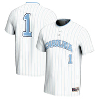 GameDay Greats #1 White North Carolina Tar Heels Lightweight Softball Jersey