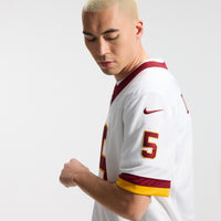 Washington Commanders Jayden Daniels Nike White Vapor F.U.S.E. Stitched Limited Jersey