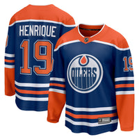 Edmonton Oilers Adam Henrique Fanatics Royal Home Breakaway Jersey