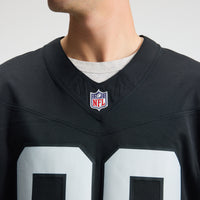 Las Vegas Raiders Brock Bowers Nike Black Team Vapor F.U.S.E. Stitched Limited Jersey