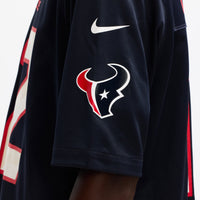Houston Texans Nico Collins Nike Navy Game Jersey