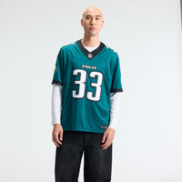 Philadelphia Eagles Cooper DeJean Nike Midnight Green Team Vapor F.U.S.E. Stitched Limited Jersey