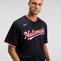 Washington Nationals Dylan Crews Nike Navy Alternate Replica Jersey