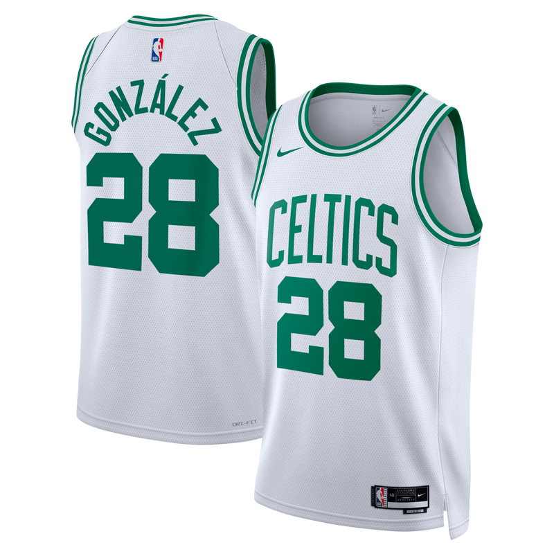 Boston Celtics Nike Association Edition Swingman Jersey - White - Hugo González