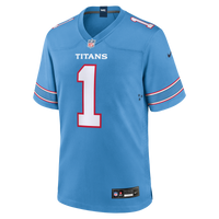 Tennessee Titans Carnell Tate Nike Light Blue 2026 NFL Draft First Round Pick No. 4 Team Game Jersey