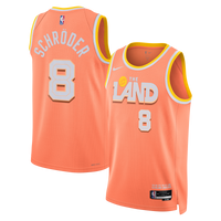 Nike Cleveland Cavaliers 2025/26 City Edition Swingman Jersey - Orange - Dennis Schröder
